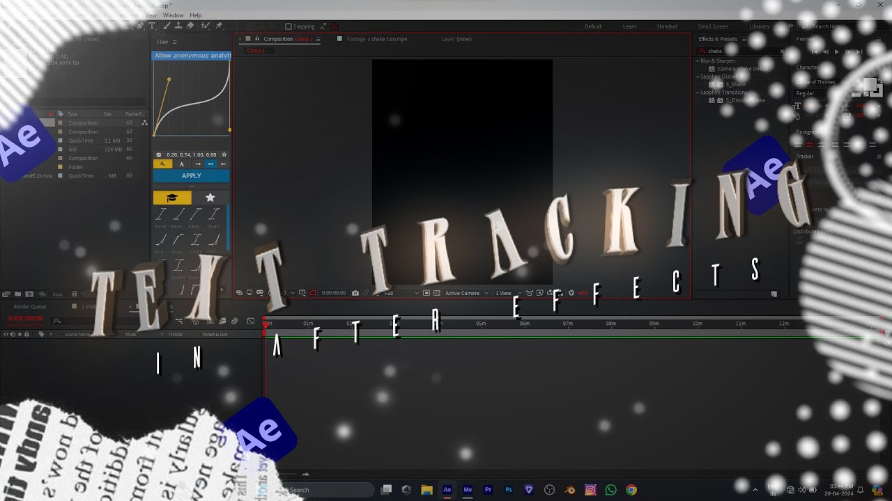 How to text tracking to head | After effect tutorials | Tamil # ...