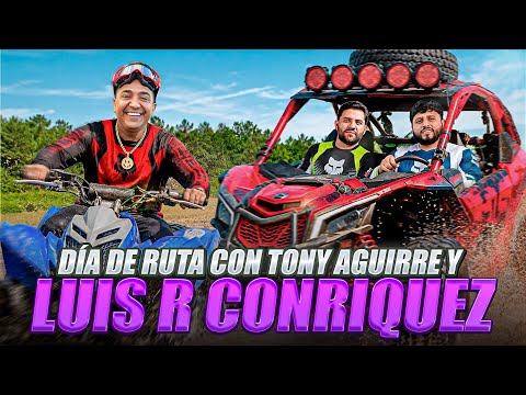 Día de RUTA con Luis R Conriquez y Tony Aguirre | Maza Clan