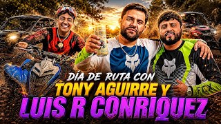 Día de RUTA con Luis R Conriquez y Tony Aguirre | Maza Clan
