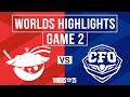 AL vs CFO Highlights Game 2 | Worlds 2025 Swiss Stage | Anyone's Legend vs CTBC Flying Oyster