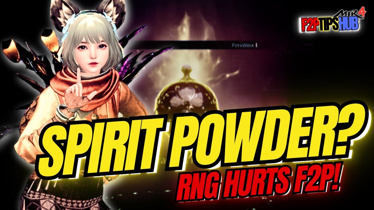 MIR4 Spirit Summon RNG | Spirit Powder Farming (F2P) + Winter Event ...