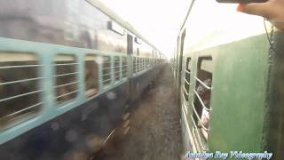 Parallel action : Angry Aggressive Disel overtaking Electric