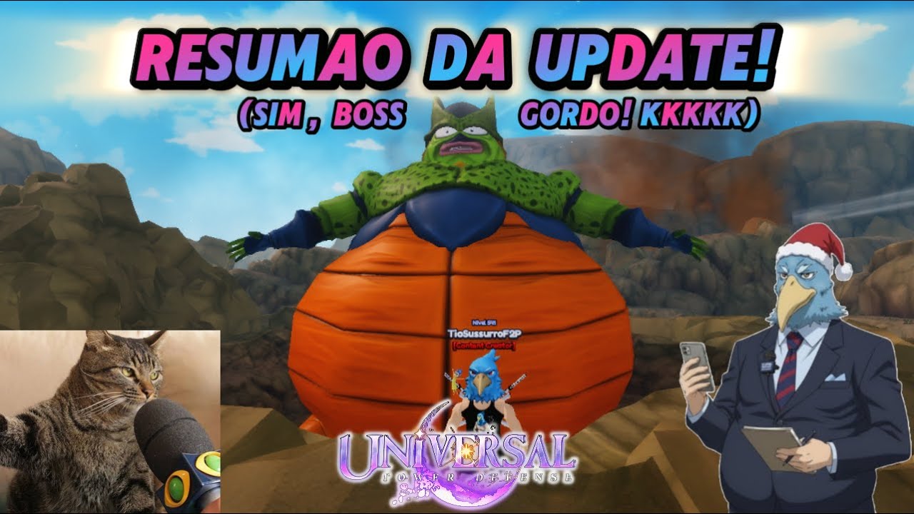 RESUMAO DA UPDATE DO UNIVERSAL TOWER DEFENSE! NOVOS CODES E NOVO MODO DE JOGO!