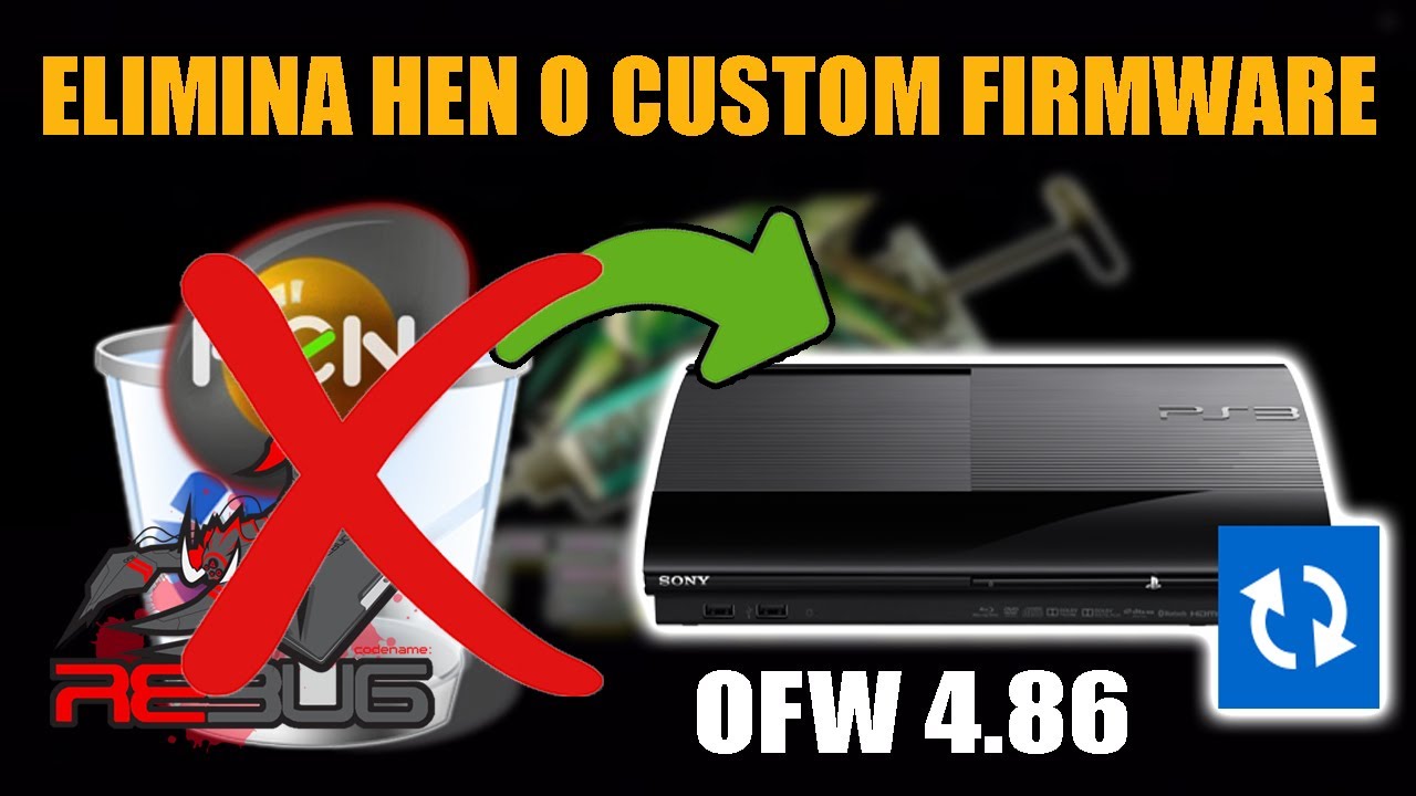 how to custom firmware ps3