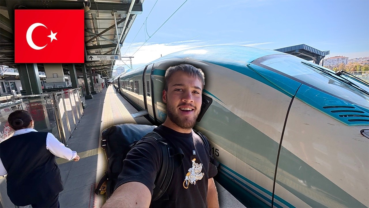 Dieser türkische Zug schlägt die Deutsche Bahn! (Istanbul-Ankara)