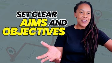 How to Develop Aims and Objectives for Your Research Proposal