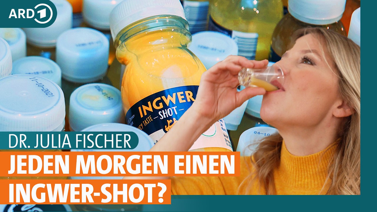Immunsystem stärken mit Matcha, Ingwer, Kurkuma und Ingwer Shot selber machen | ARD Gesund