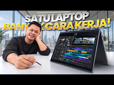 Gak Nyangka Laptop 2-in-1 Bisa Gini ?! Acer Travelmate P4 Spin 14 AI