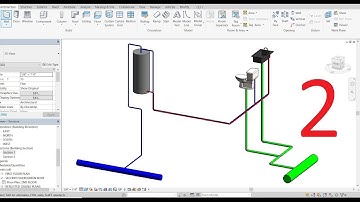 3D Plumbing Plan - Autodesk Revit 2018 - Part 2