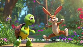 🐢🐇 Timmy the Turtle and the Race Against the Wind