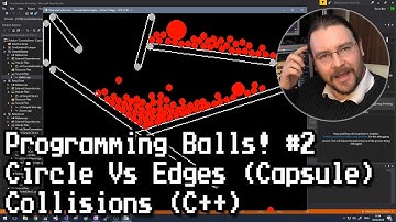 Programming Balls #2 Circles V Edges Collisions C++