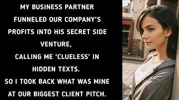 Business Partner Stole $220K & Called Me Clueless!  My Revenge at Our $2M Client Pitch