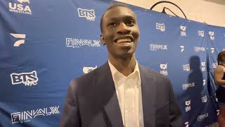 Beat the Streets' Sulayman Bah prepares to wrestle at Columbia University