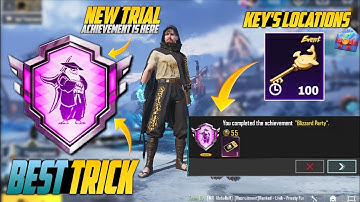 How To Complete The ( Blizzard Party ) Special Trial Achievement | To Get Free Keys 🔑 | PUBGM
