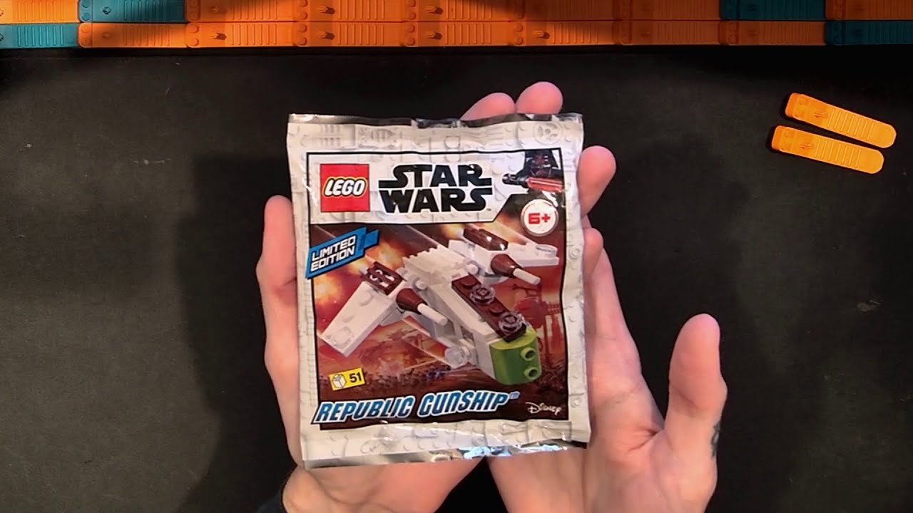 LEGO Star Wars Magazine Issue 78 (2021) Republic Gunship Foil Pack