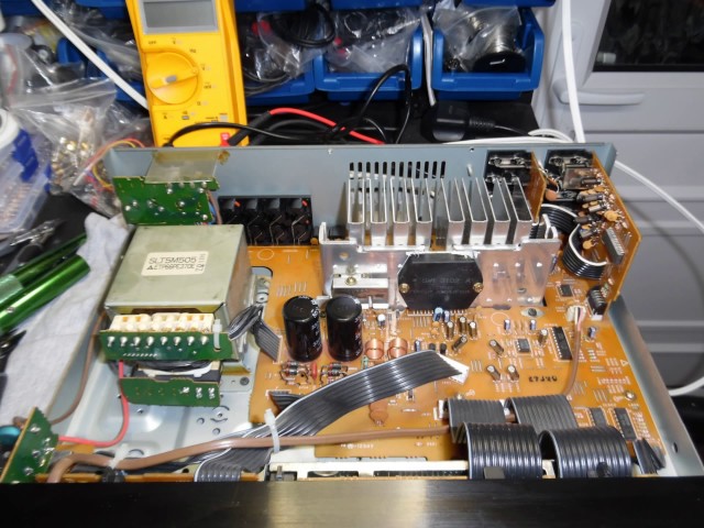 Technics／テクニクス　システムコンポ　アンプSU-X840 ※ジャンク Technics SU-X840 Amplifier Repair - YouTube