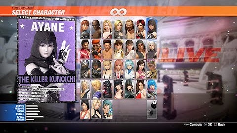 Dead or Alive 6 [PS4] - Combo Challenge: Ayane