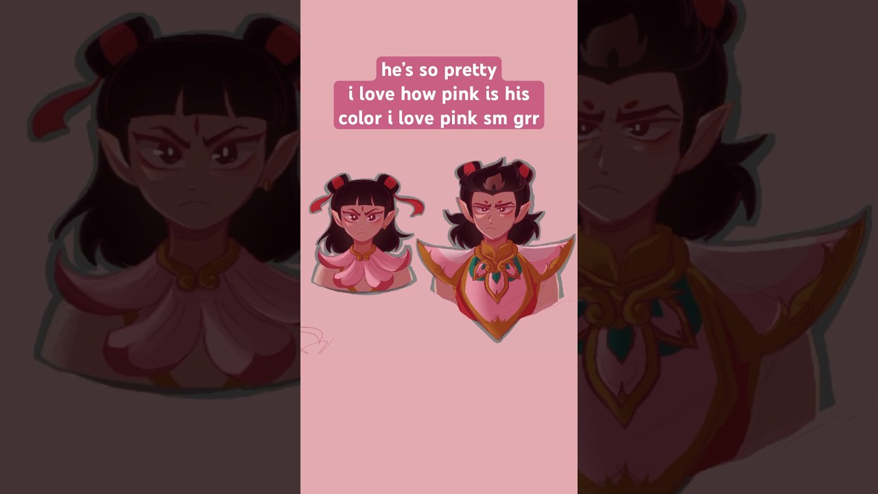 nezha!! drew his younger design and the lmk adult one! i love them both 