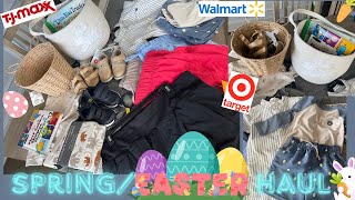 EASTER/SPRING HAUL| Easter Basket Ideas for Toddlers & Affordable Activewear!