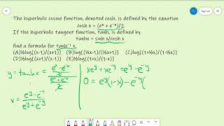 Cracking the GRE Math Subject Test - Precalculus #20 (Medium)