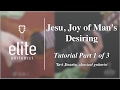 Learn to play Jesu, Joy of Man's Desiring - EliteGuitarist.com Classical Guitar Tutorial Part 1/3