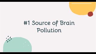 #1 Source of Brain Pollution