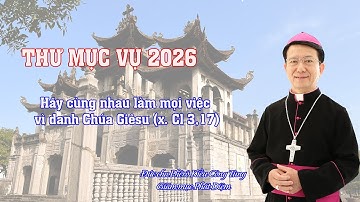 Thư mục vụ 2026- +Gm. Phêrô Kiều Công Tùng