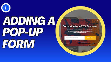 How to add a Pop Up subscription form to your website