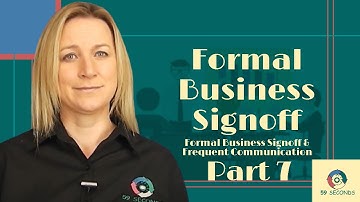 Formal Business Signoff and Communicating With Stakeholders in Agile Projects