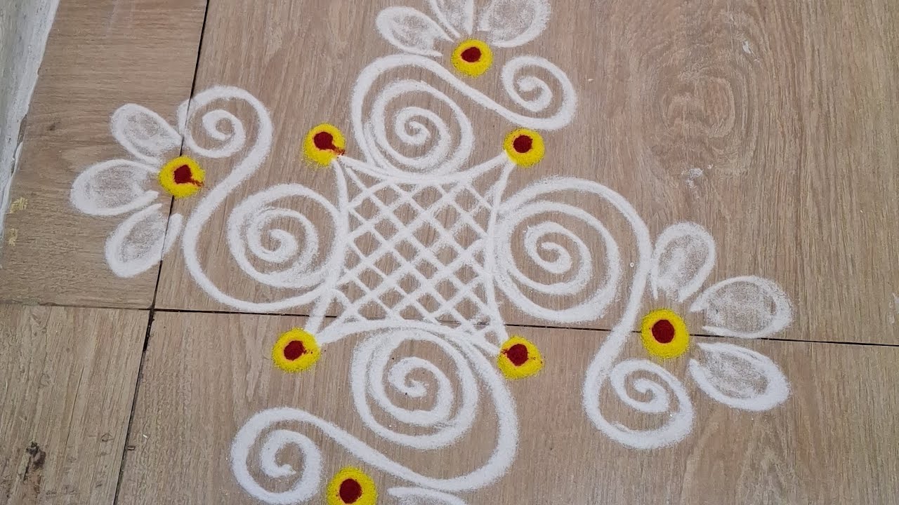 आजची सुबक रांगोळी llrangoliartllrangolidesignllrangoliradiance 