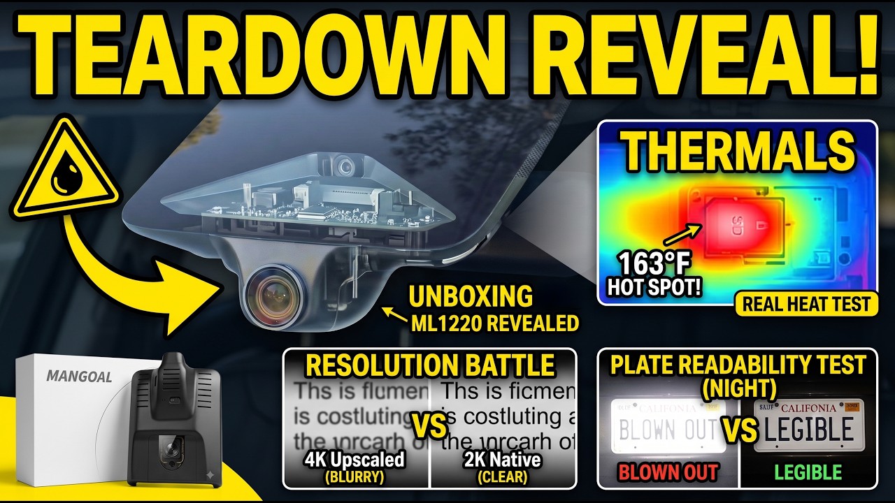 Mangoal OEM dash cam review video thumbnail