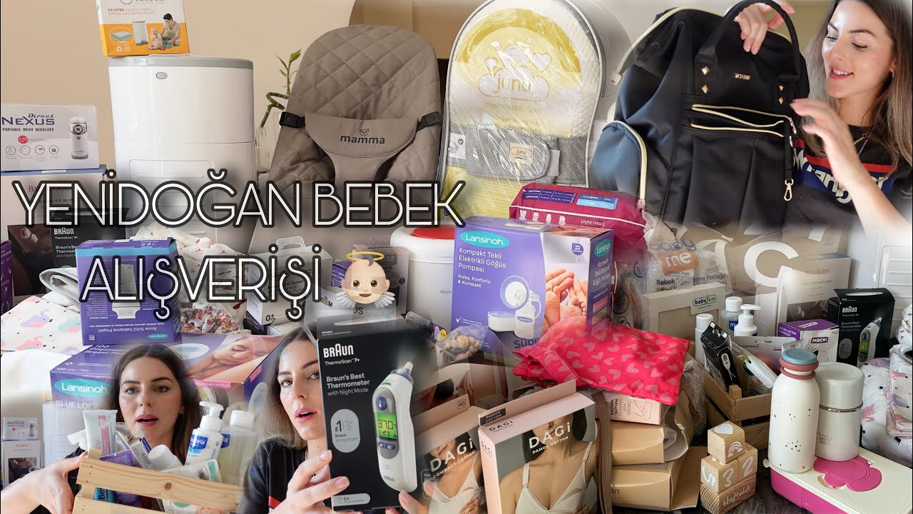HEMŞİRENİN DEV YENİDOĞAN ALIŞVERİŞİ 👼🏻 NEYİ NEDEN ALDIM? | A’DAN Z’YE İHTİYAÇ LİSTESİ | ANNE BEBEK