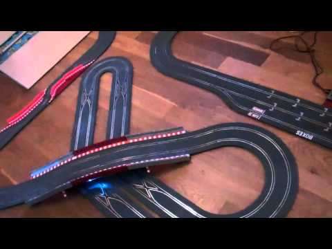 Slot car track SCX Digital - two new layouts - YouTube