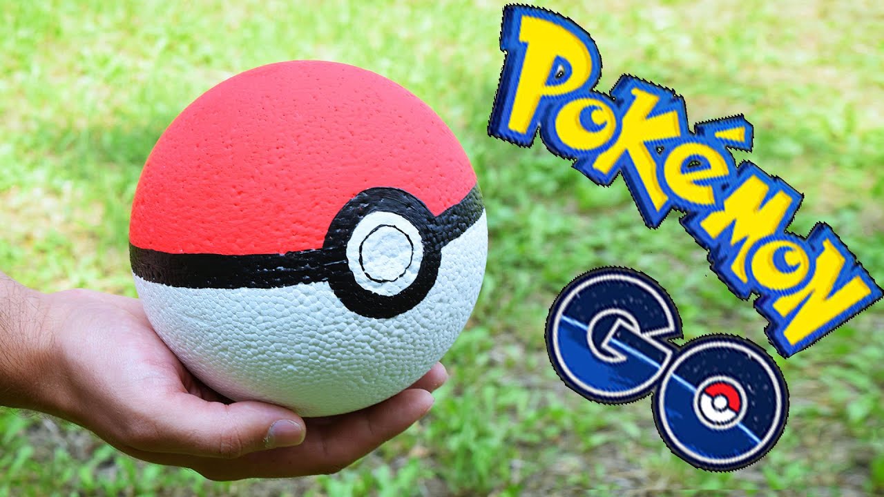 How to make a Pokeball (Pokémon GO game) YouTube