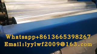 Nonwoven Fabric 6 Roller Ironing Machine Calender Machine Testing before shipment