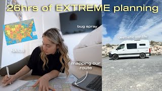 Preparing to do VAN LIFE for 2 weeks *as a 20yr old* | map, mosquito spray, hiking gear