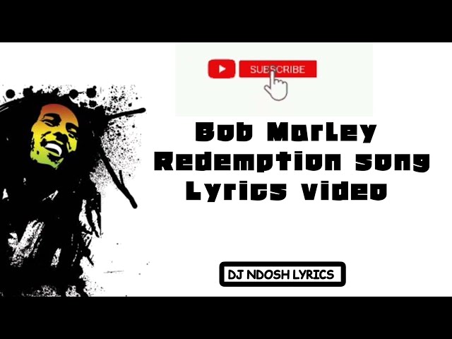 Bob Marley Redemption Song |Official Lyrics Video class=