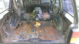 My First Welding Project....1992 Jeep Cherokee Offroader