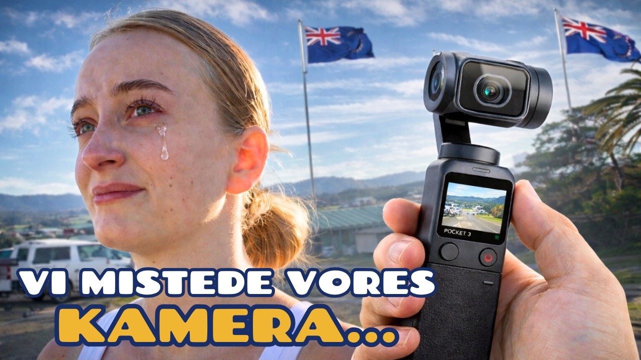 VI MISTEDE VORES KAMERA I NEW ZEALAND...