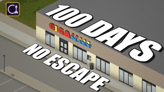 100 Days Trapped In The Gigamart In Project Zomboid