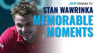 Stan Wawrinka's Most Memorable ATP Tennis Moments