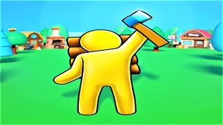 🌳 Craft and Raft 3D 🪓 GAMEPLAY (Android) screenshot 3