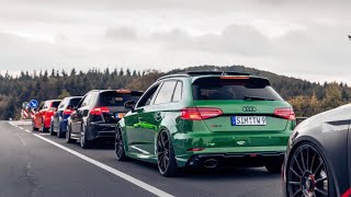 Audi RS3 / TT RS Club Nürburgring meeting 3.0! VLOG #03