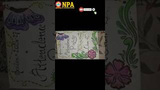 "Attendance Register Part-2" 📖😊 #shorts #school #learning #education #summercamp #summervacation
