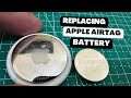 How to replace Apple AirTag battery with the new CR2032 battery