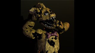 Fnaf 10 years: Springlock failure animation [Blender/Fnaf]
