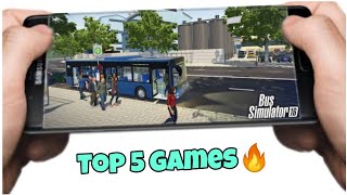 Top 5 High graphics (offline) bus simulator games for Android & iOS 2020 screenshot 1