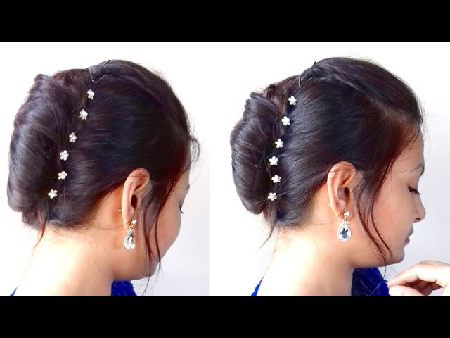 Beautiful & Easy French Roll Hairstyle! | hairstyle | Beautiful & Easy  French Roll Hairstyle!💕💕 | By Another Day Another BraidFacebook