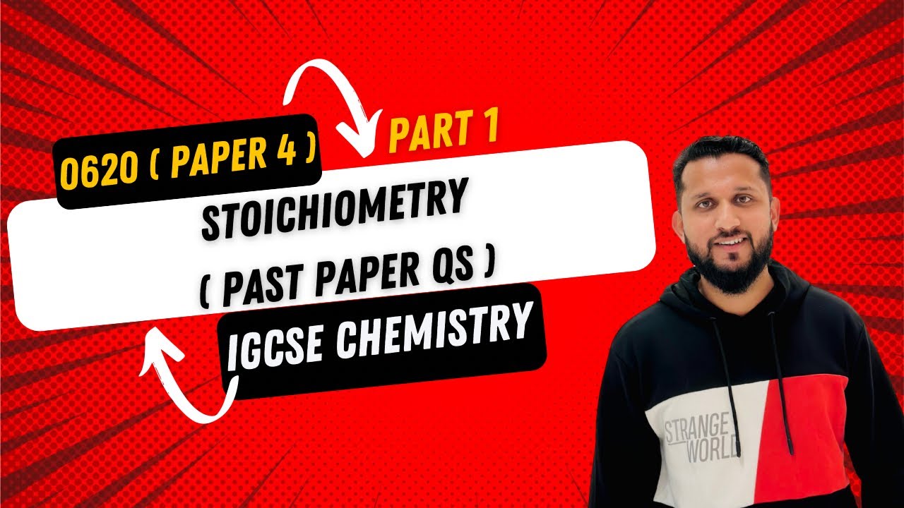 Stoichiometry past paper qs ( IGCSE Chemistry 0620 )