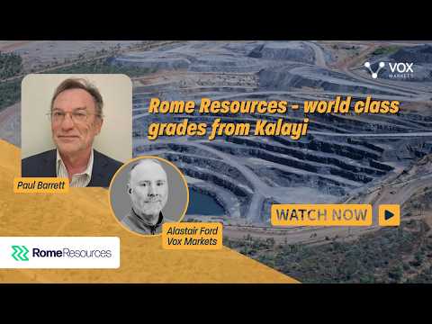 Rome puts out more high grades from Kalayi, moves towards resource upgrade